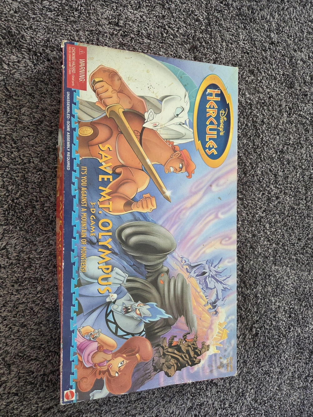 Disney Hercules Save Mt. Olympus Game - Blue, Purple, Red, Orange
